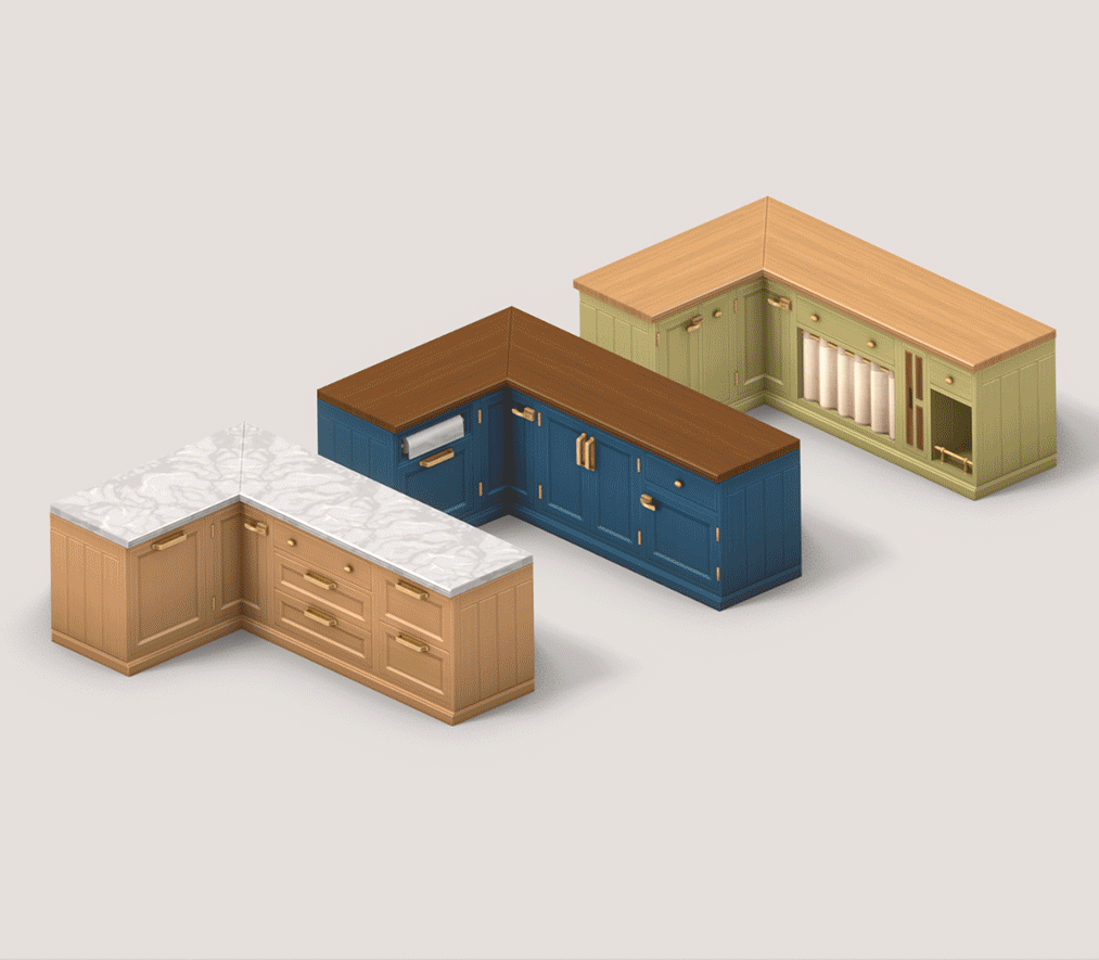 Галерея мода Мебель для кухни Aesthete kitchen #1